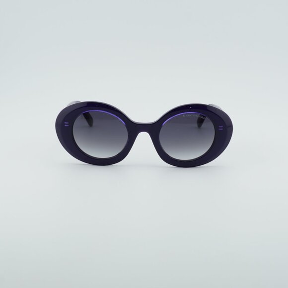 NWT Marc Jacobs MARC 799/S-0RY8 9O Violet Lilac Oval 47mm Sunglasses Marc Jacobs MARC 799/S 0RY8 9O Sunglasses Violet Oval Frame  main image 3